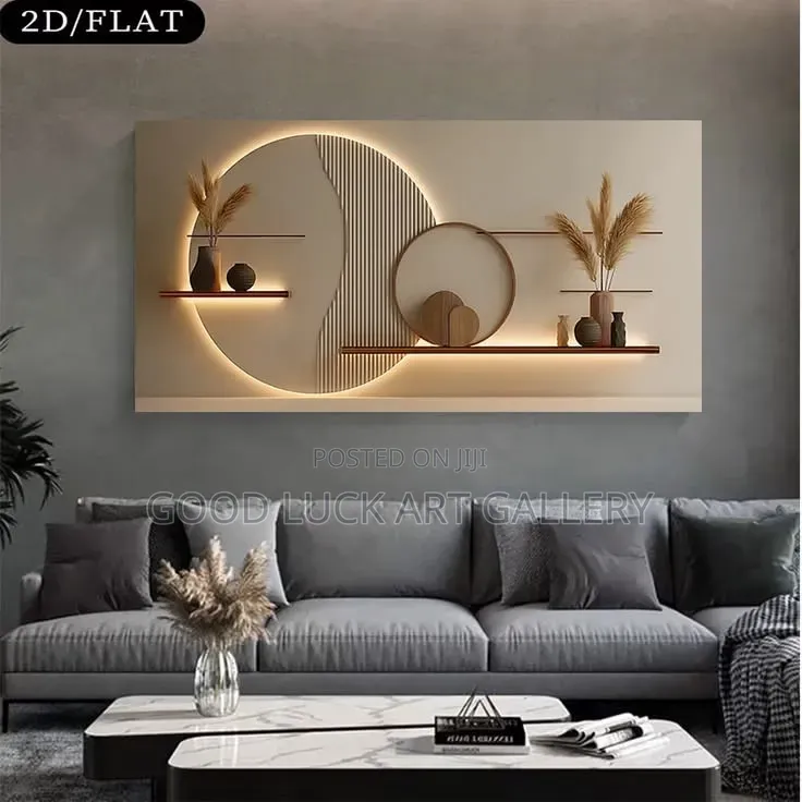 Framless Modern Abstract
