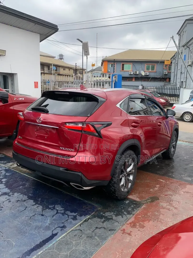 Lexus NX 200t AWD 2016 Red