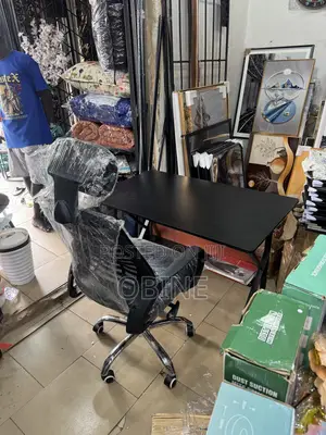 Office Chair and Table