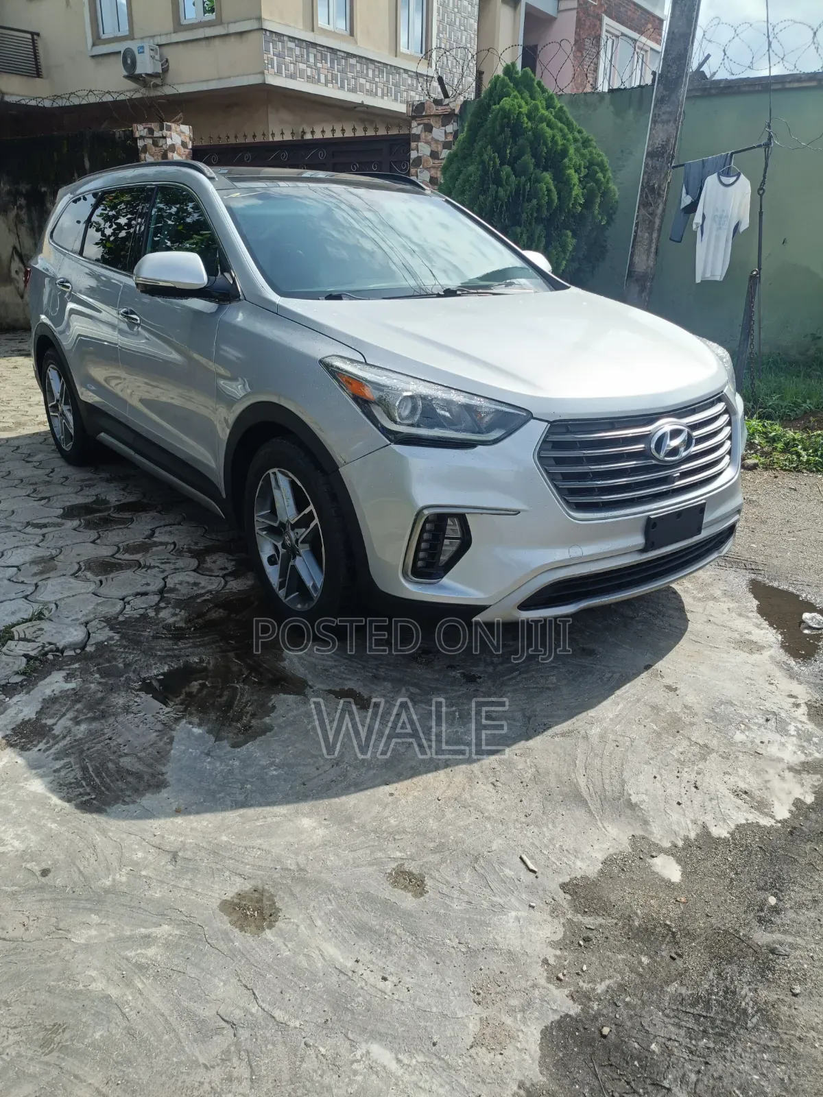 Hyundai Santa Fe 2017 Silver