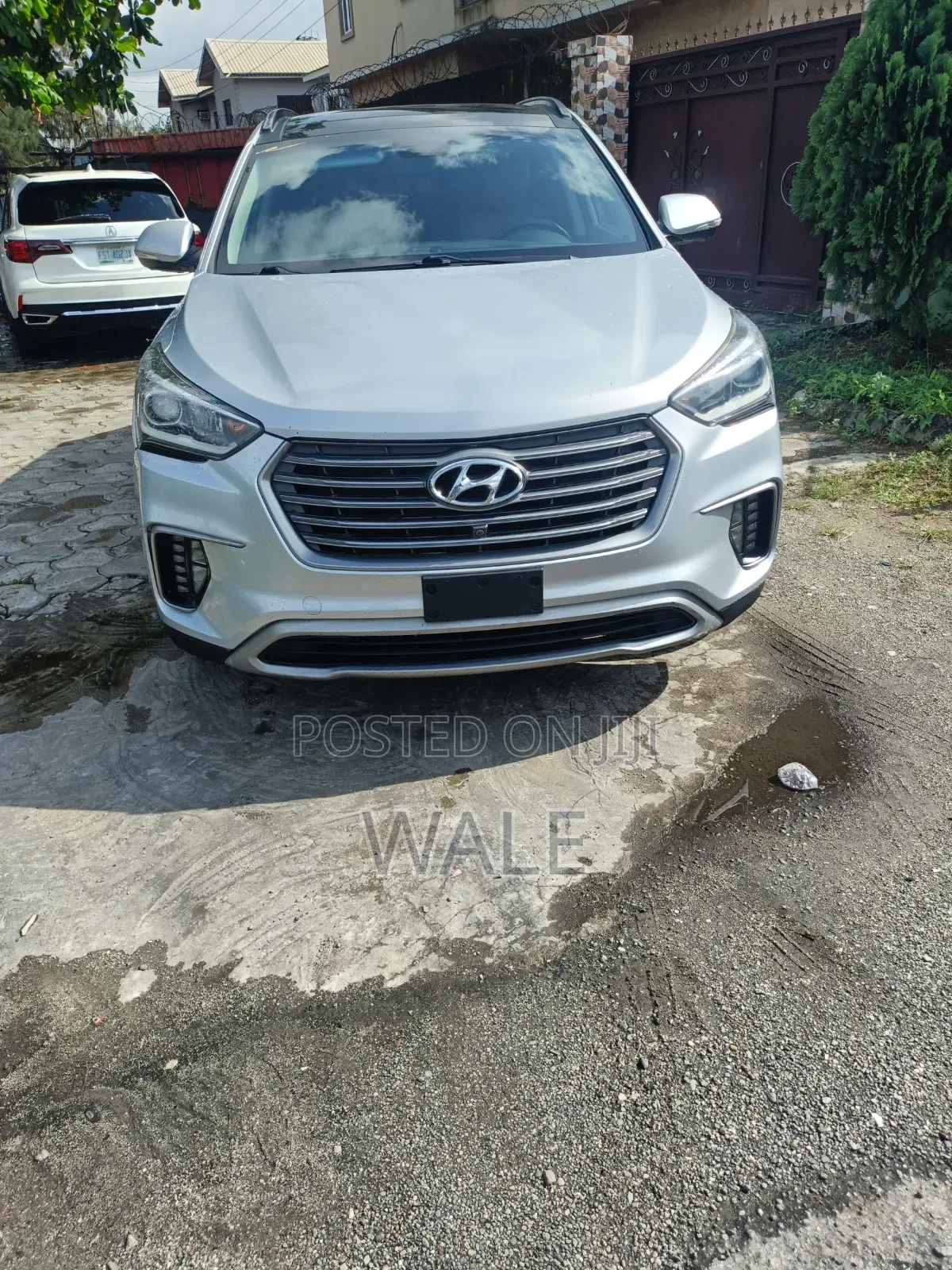 Hyundai Santa Fe 2017 Silver