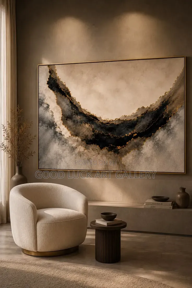 Pure Hand-Made Abstract Canvas