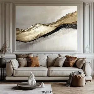Pure Hand-Made Abstract Canvas