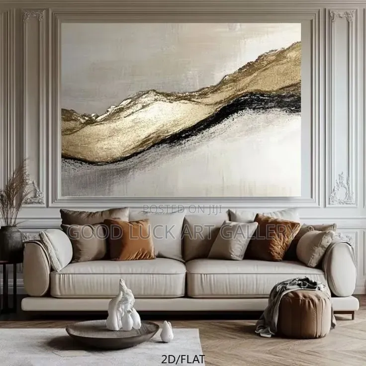 Pure Hand-Made Abstract Canvas