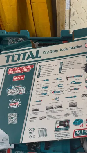 Total 166pcs Cordless Multi-Purpose Tools Set