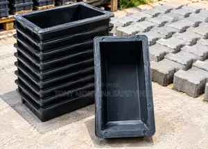 50pcs Plastic Interlocking Block Mould - For Cement Block Making