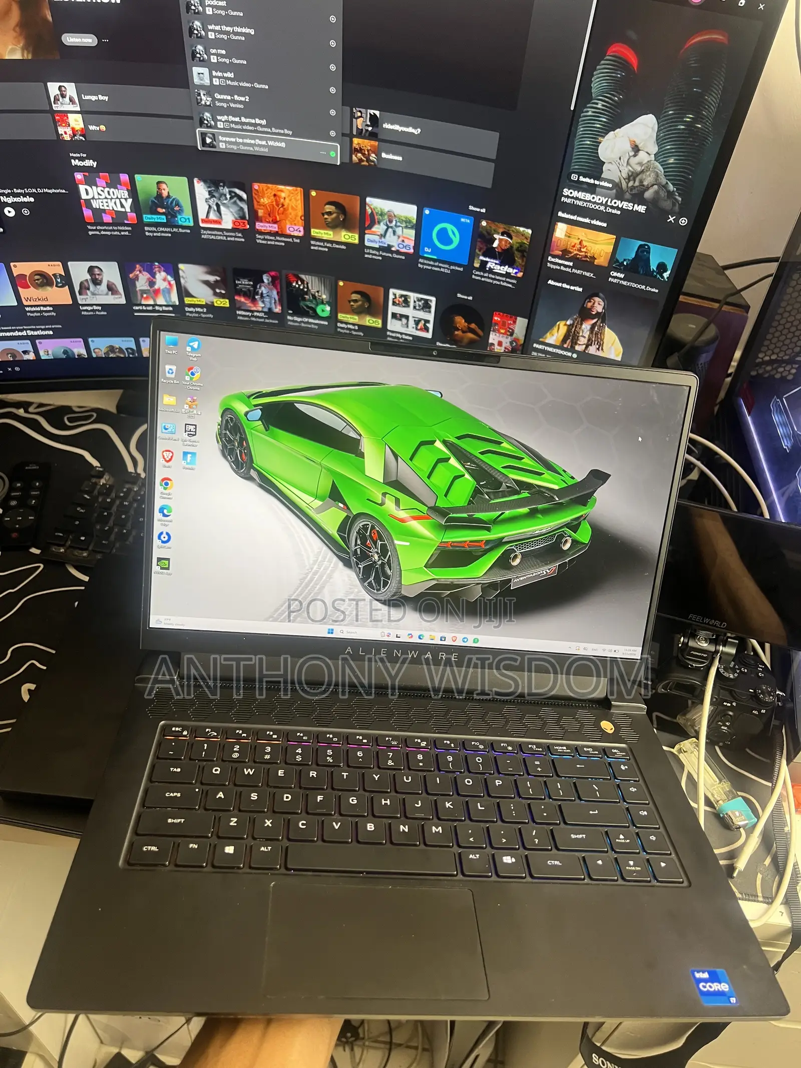 Laptop Alienware M15 R6 16GB Intel Core i7 SSD 1T
