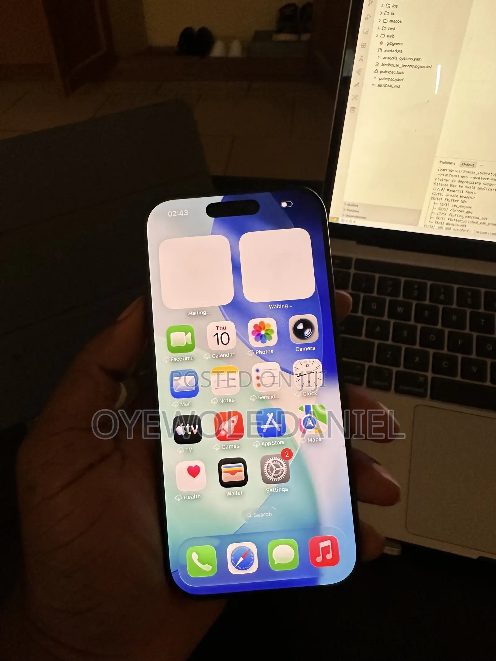 Apple iPhone 17 Pro 256 GB Blue