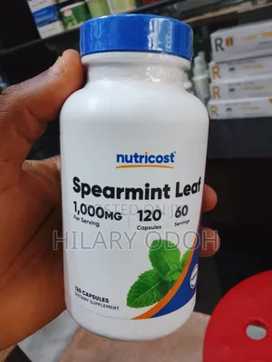 Nutricost Spearmint Leaf 120 Capsules 500 Mg Per Capsule