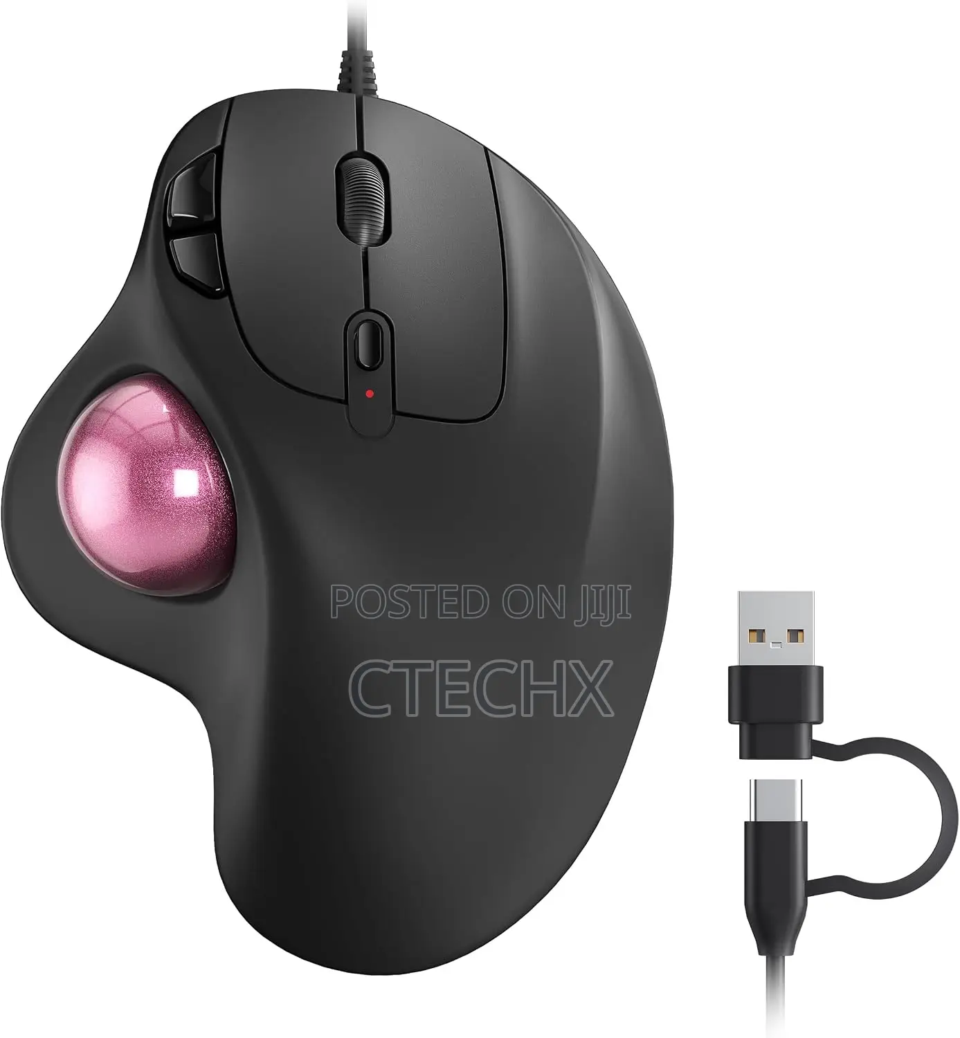 Nulea M509 Trackball Mouse Wired 2-in-1 Interface (Type a Type C)