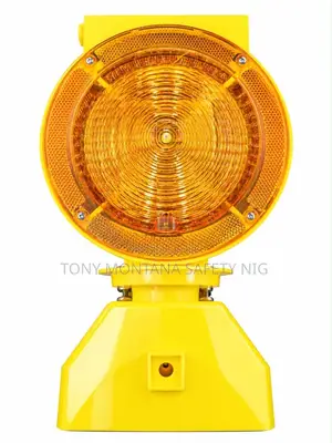 Solar Barricade Warning Light - Construction Traffic Flashing Light