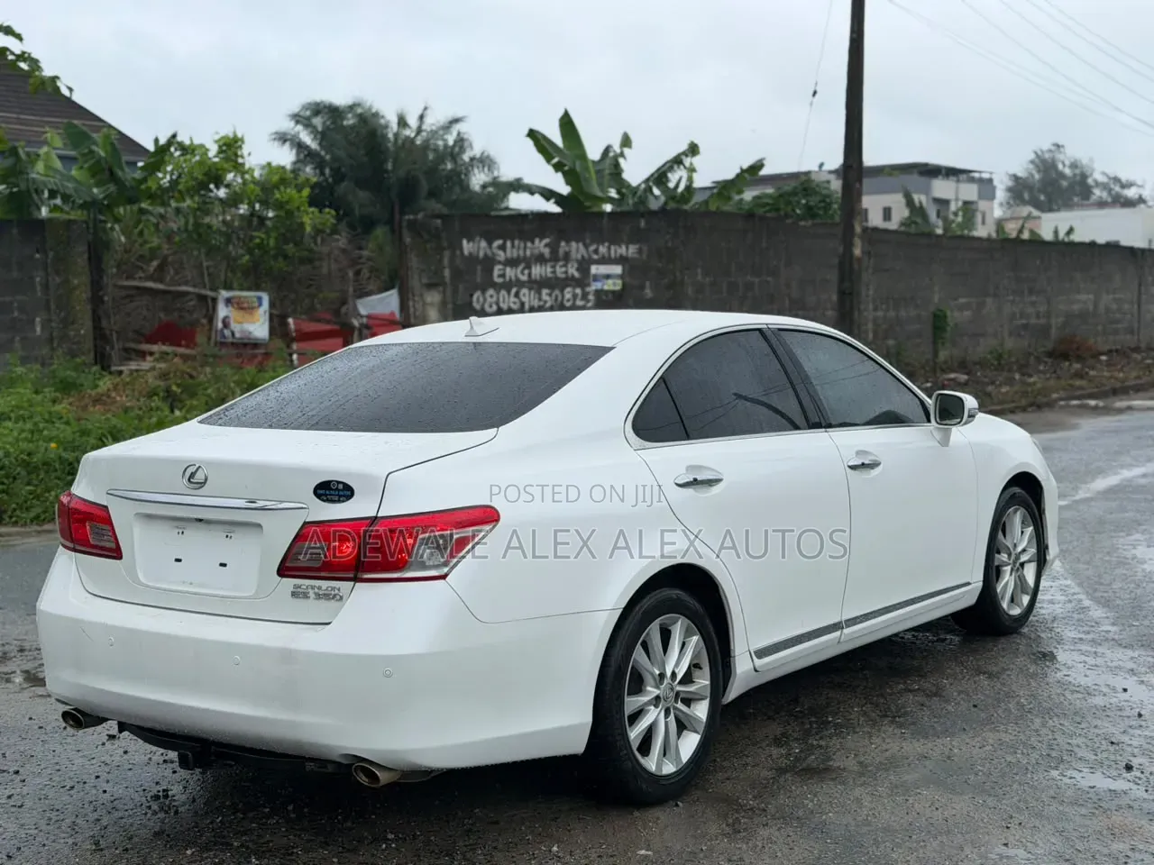 Lexus ES 2012 White