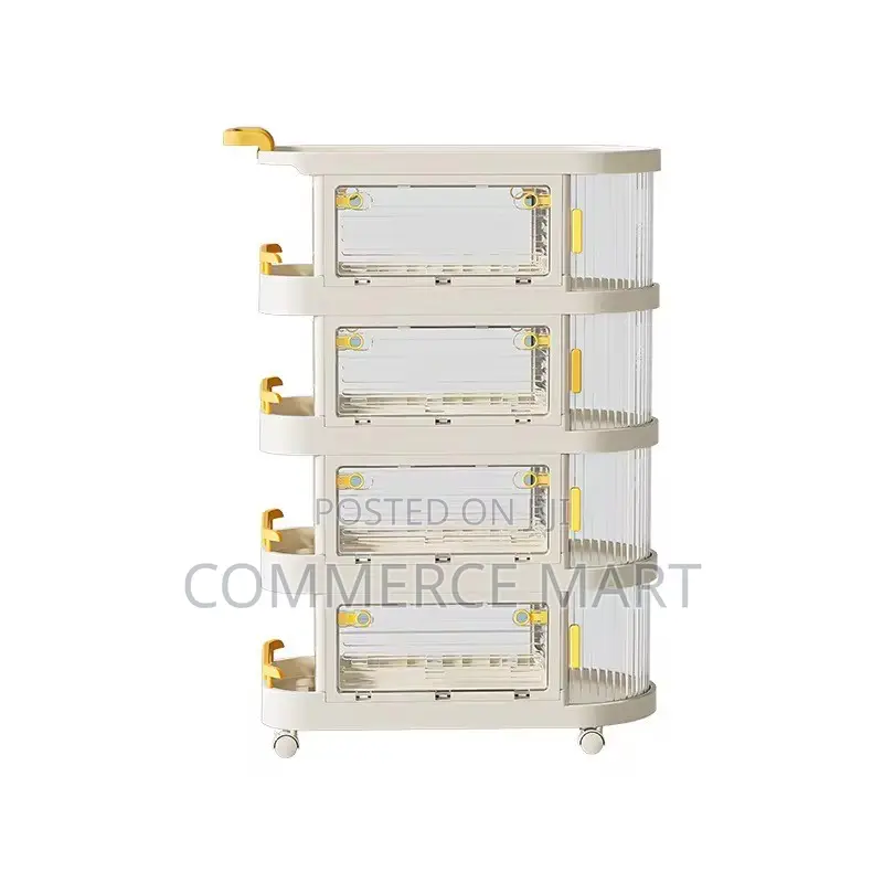 Trolley Storage Box 4 Layer Rack