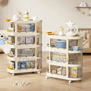 Trolley Storage Box 4 Layer Rack