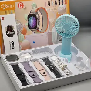 D96 Plus 7in1 Smartwatch Gift Set Combo