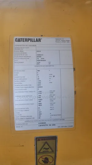 1218kva Gas Generator