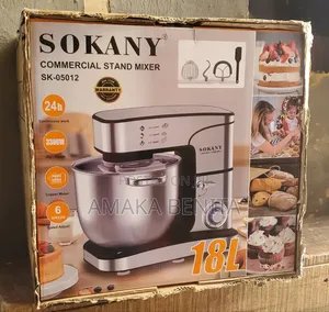 Sokany Commercial Stand Mixer 18ltrs