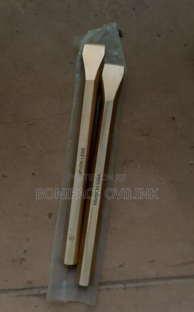 6" Brass Chisel ( Various Sizes Available
