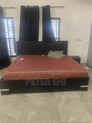 Beds Foam and Frame With Mirrow Stand