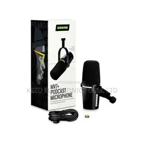SHURE MV7+ Podcast Microphone