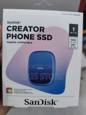 SanDisk Creator Phone SSD Magsafe 1tb Compatible 1000mbs