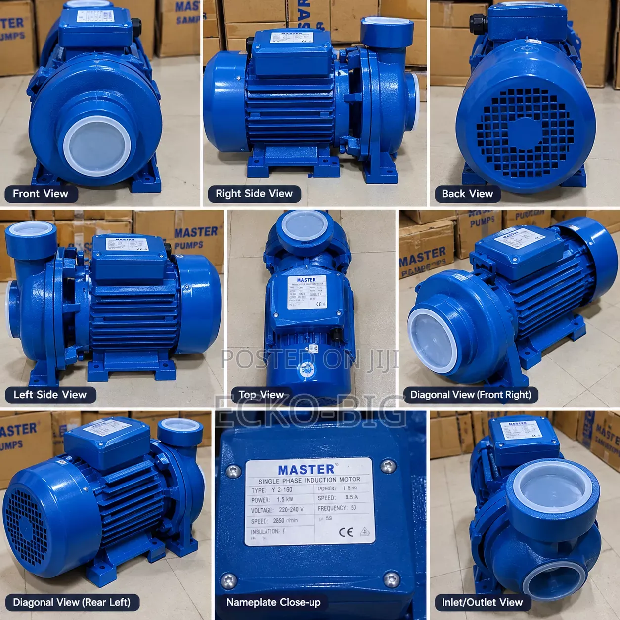 Master 3HP Industrial Surface Water Pump