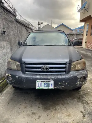 Toyota Highlander V6 2005 Blue