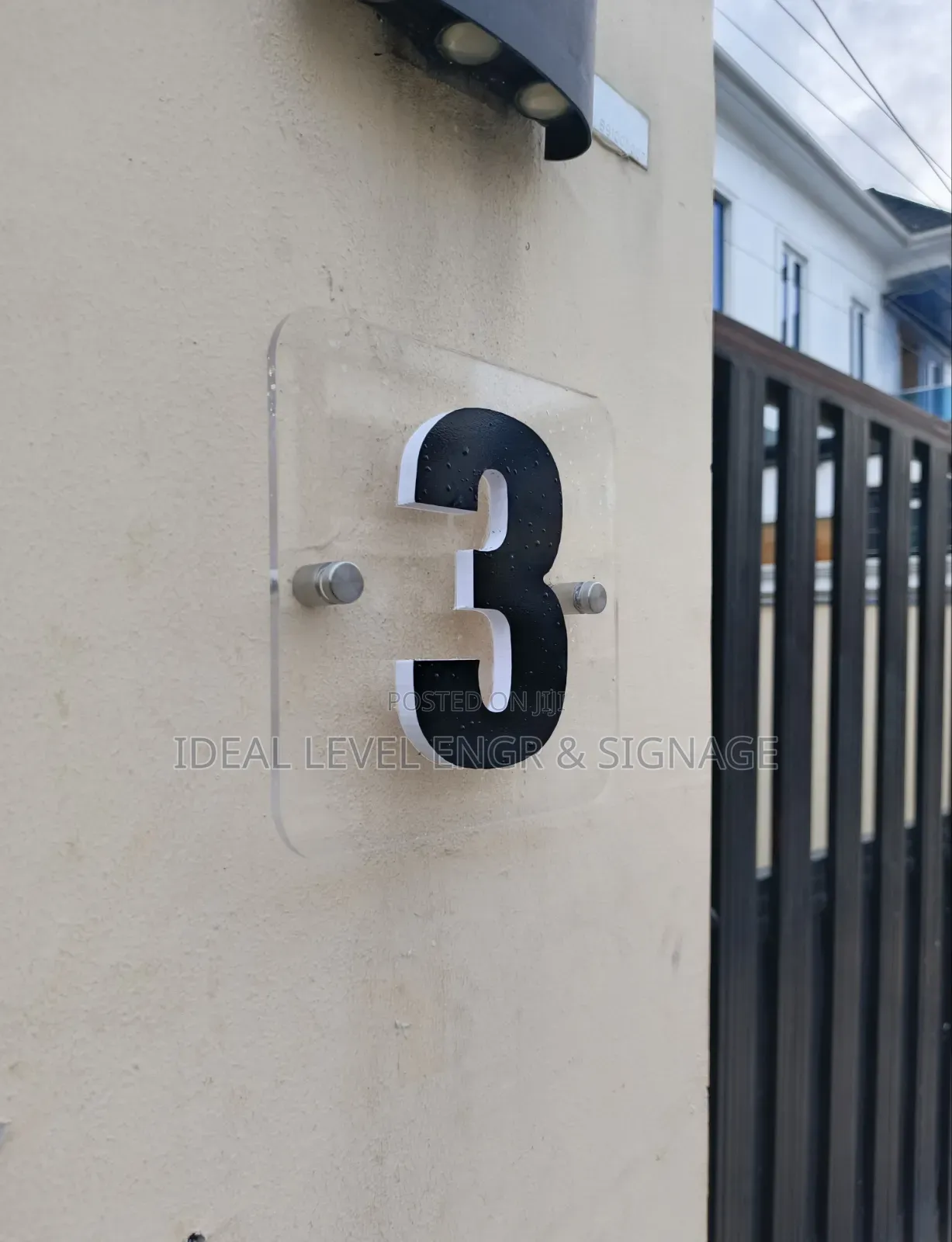 House Number Signs