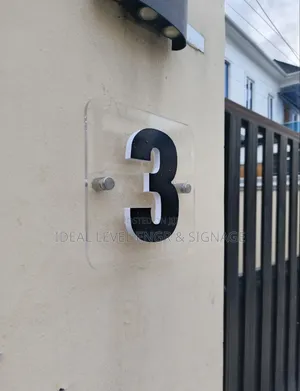 House Number Signs