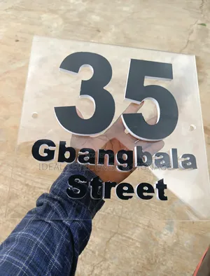 House Number Signs