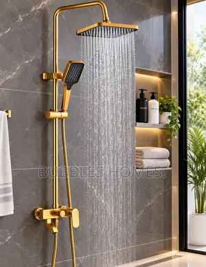 Shower Mixer Gold