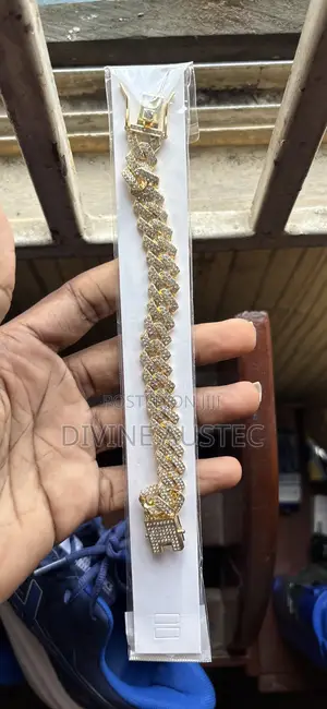 Original Cuban Gold and Silver Bracelet