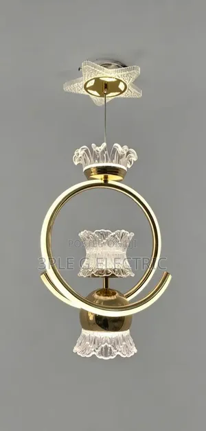 Gold Body Led Pendant