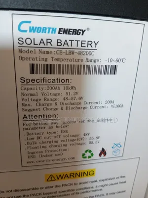 10kWh 200Ah CWorth Lithium Battery 48v