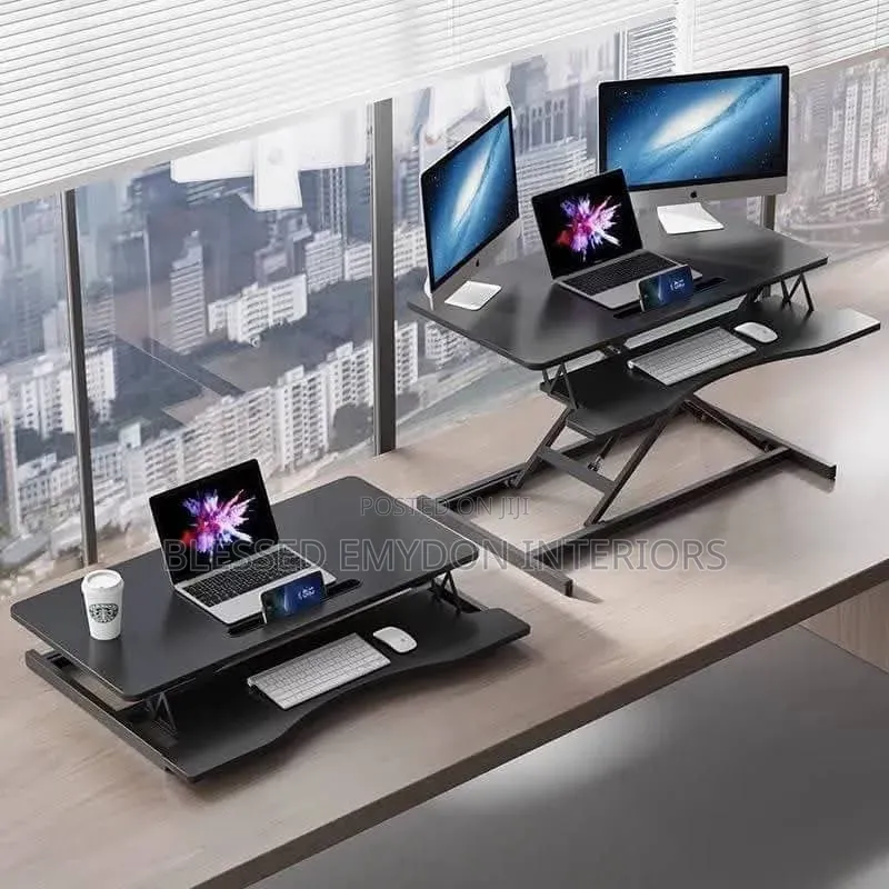 Desk Converter Height Adjustable Sit to Stand Riser
.