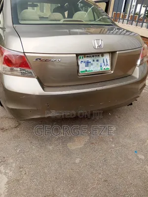 Honda Accord 2008 Gold