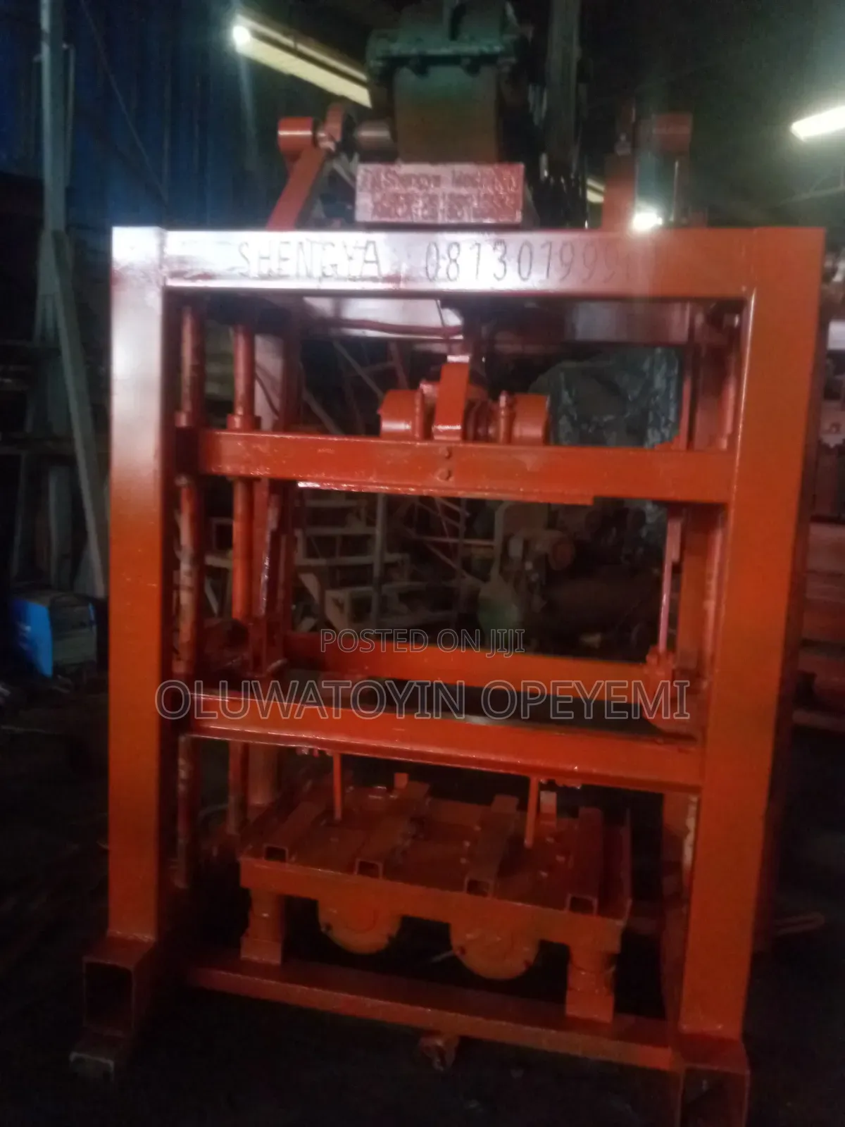 Block Moulding Machine