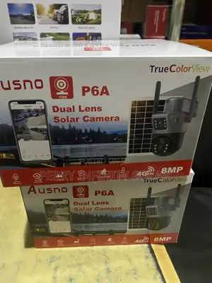 Dual Lens Smart CCTV Camera – Full Security Wide Coverage