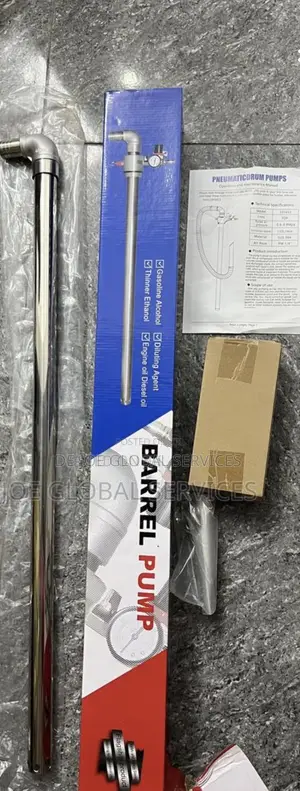 130l/Min Pneumatic Stainless-Steel Barrel Pump
