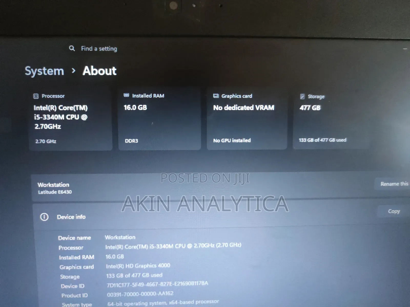 Laptop Dell Latitude E6430 16GB Intel Core i5 SSD 512GB