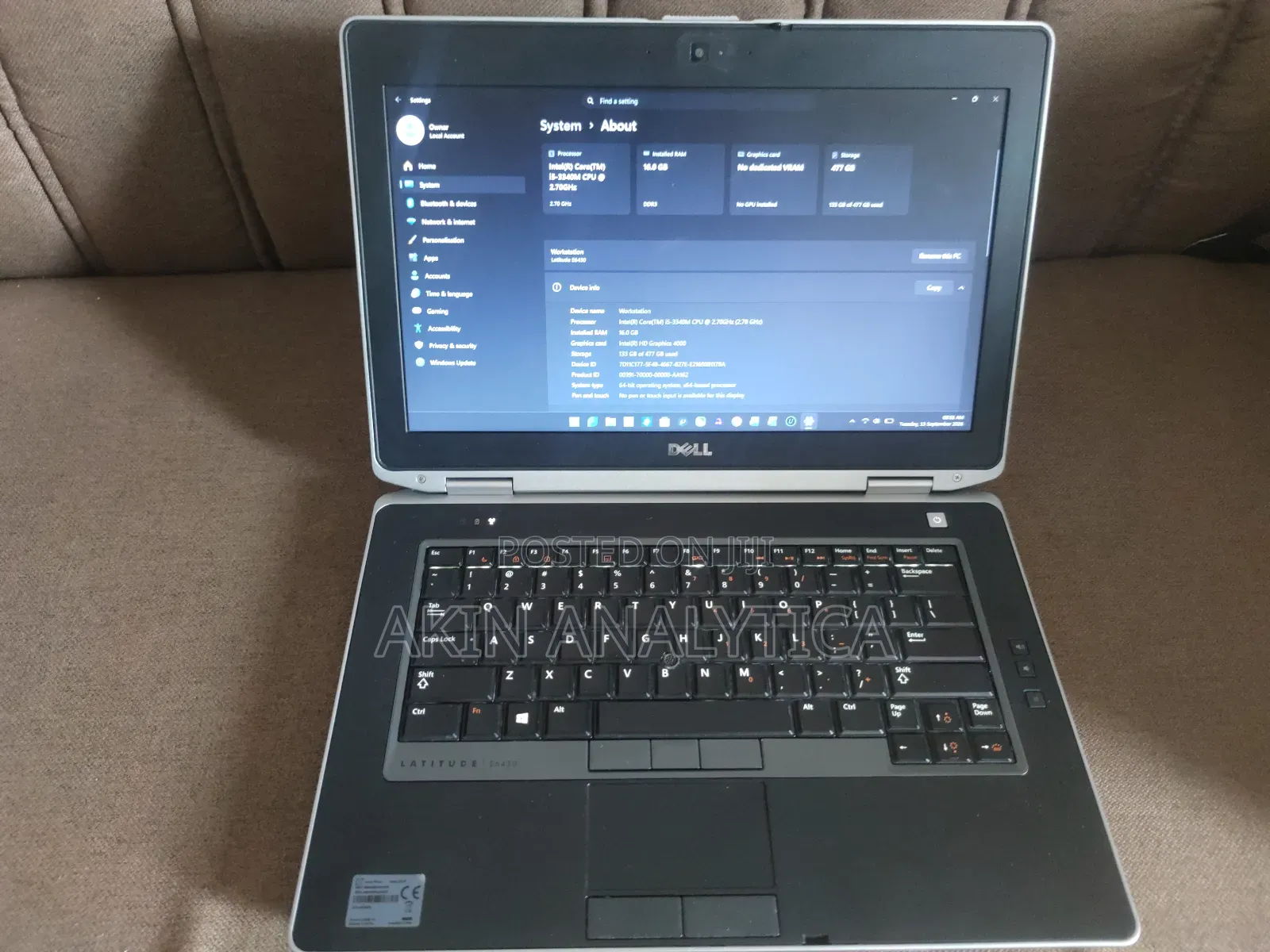 Laptop Dell Latitude E6430 16GB Intel Core i5 SSD 512GB