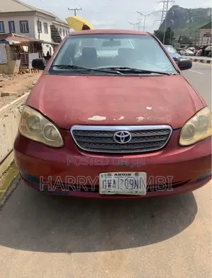 Toyota Corolla 2002 Red