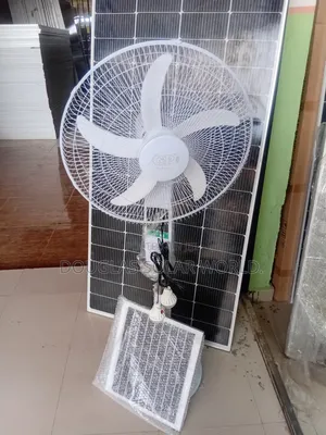 Gp Solar Rechargeable Fan 18 Inches