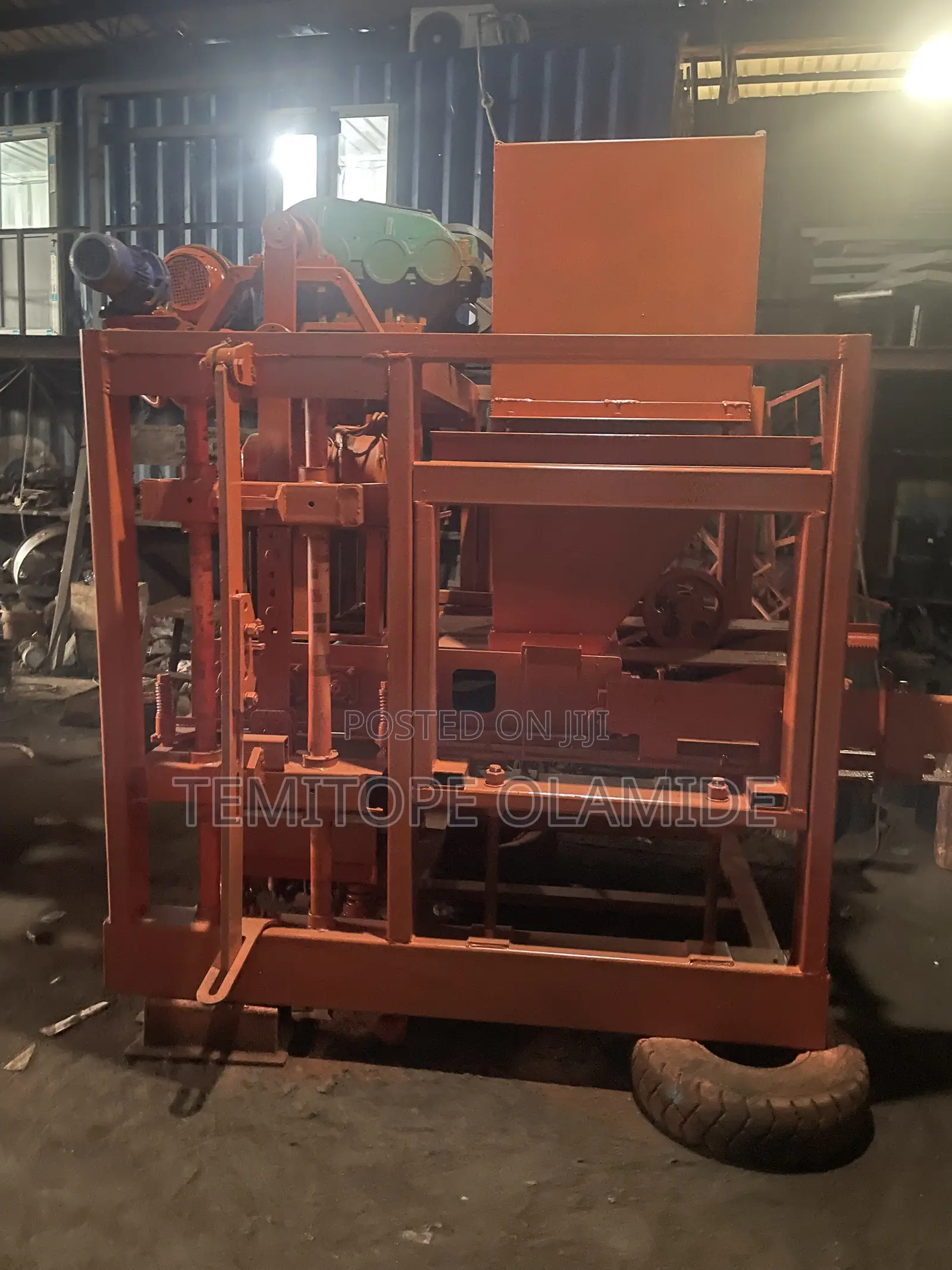 Block Moulding Machine