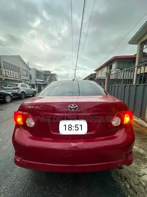 Toyota Corolla 2009 Red