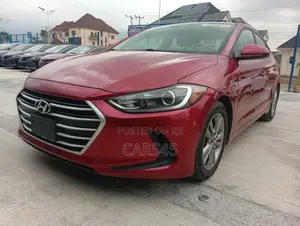 Hyundai Elantra 2017 Red