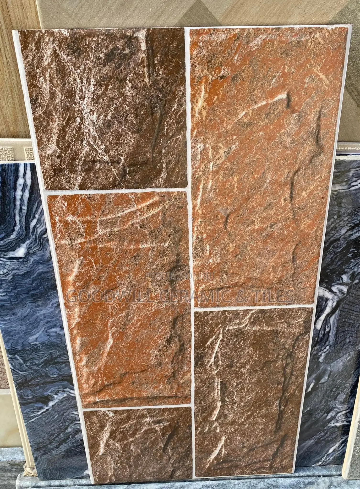 Rough Surface Cracked Wall Tiles 30x60cm
