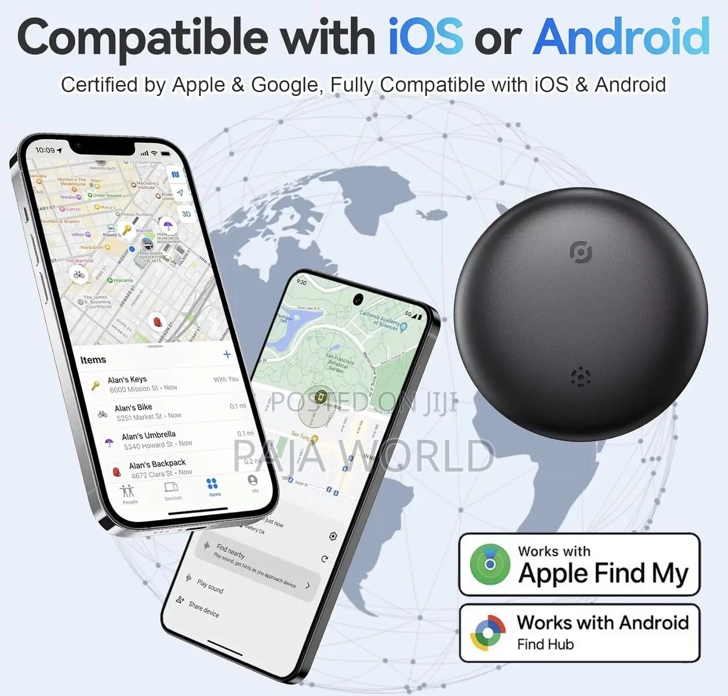 Properties Tracker Device