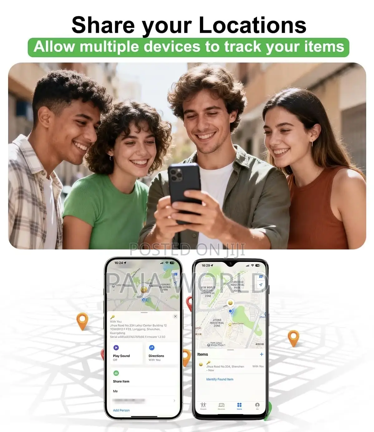 Properties Tracker Device
