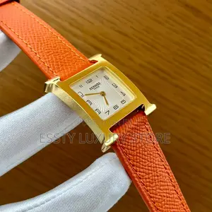 Automatic Quality Luxury Hermes Female Leather Watch